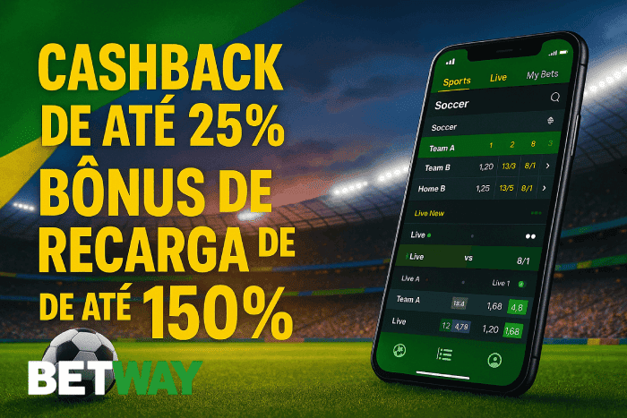 BETWAY Esporte - Bônus vencedores em apostas esportivas